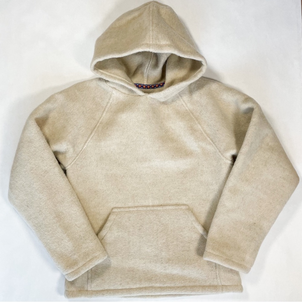 Petros 100% Organic Wool Thick Tan Hoodie